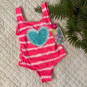 NWT Girls One Piece Swimsuit